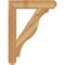 Ekena Millwork Funston Craftsman Rough Sawn Bracket, Western Red Cedar, 4"W x 24"D x 32"H BKT04X24X32FST04RWR - alternate 4